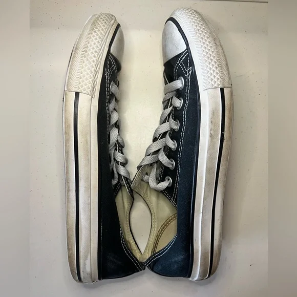 Converse Black and White Low-Top Sneakers - Picture 2 of 6